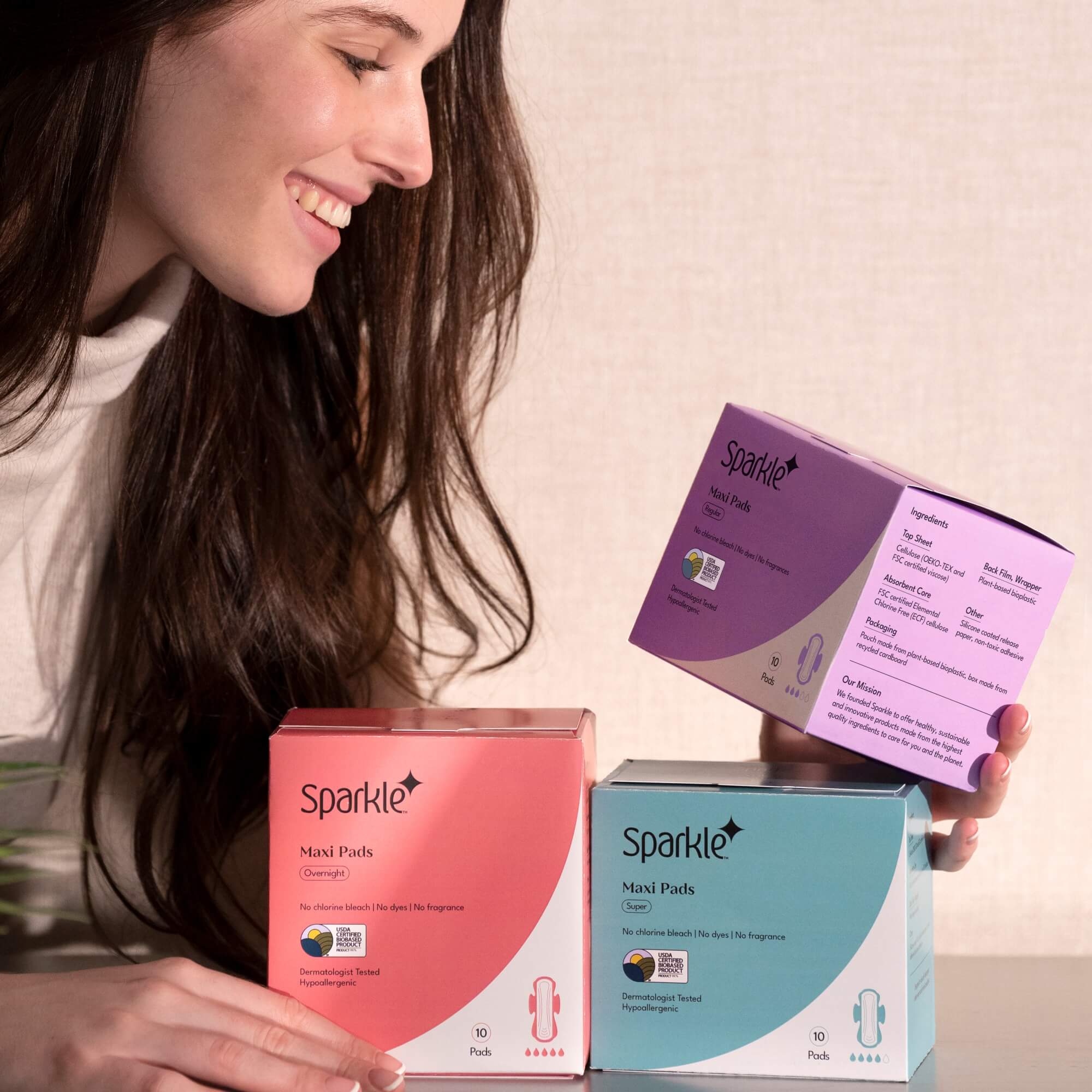 Plant-based Maxi Pads